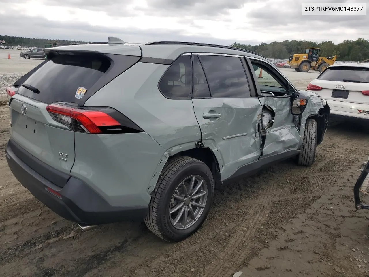 2T3P1RFV6MC143377 2021 Toyota Rav4 Xle