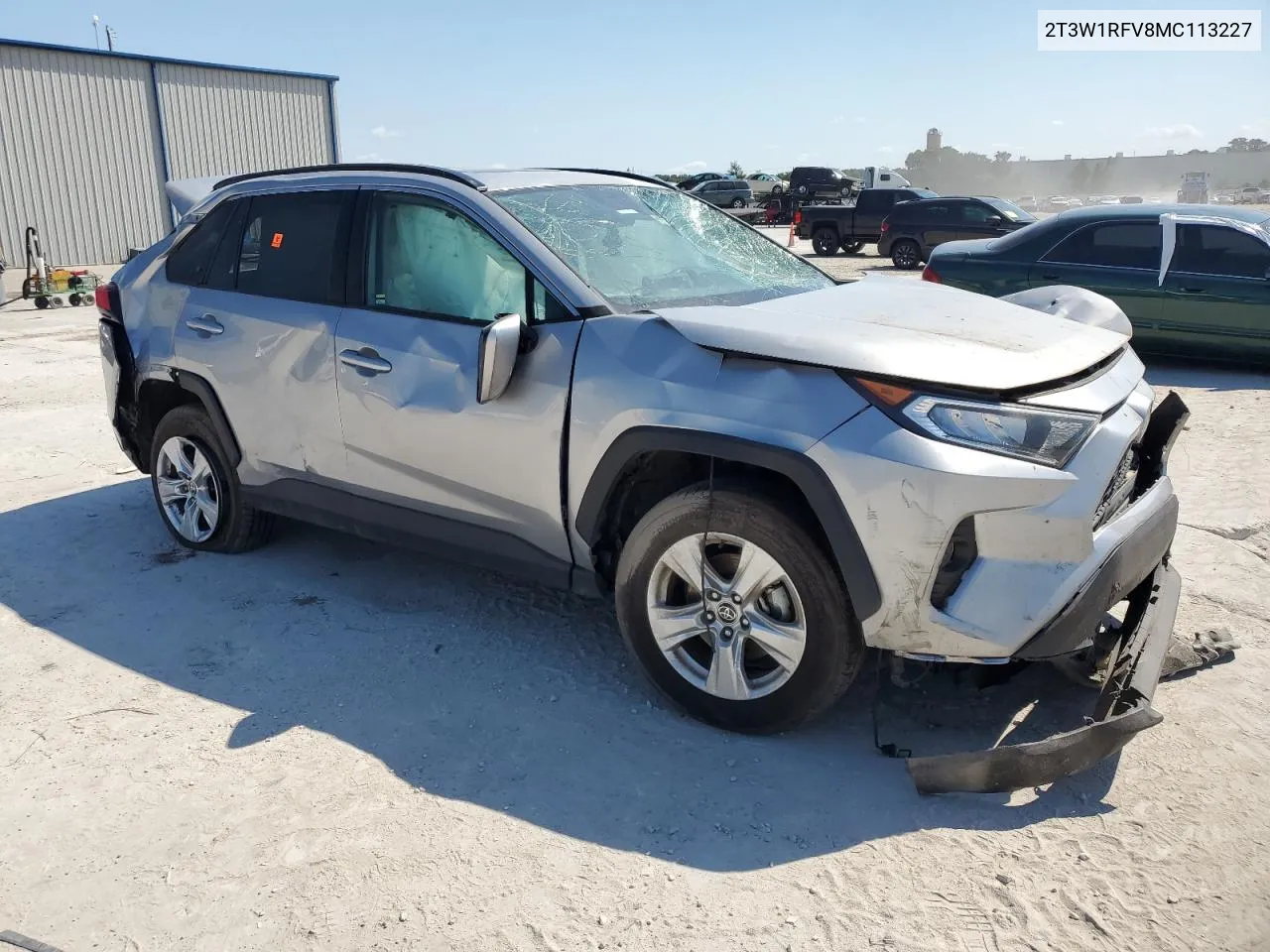 2021 Toyota Rav4 Xle VIN: 2T3W1RFV8MC113227 Lot: 72144334