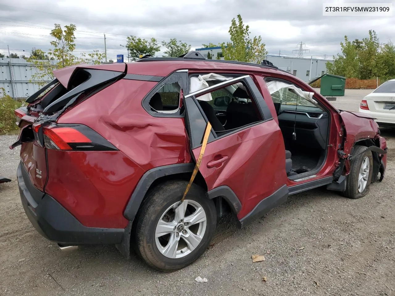 2021 Toyota Rav4 Xle VIN: 2T3R1RFV5MW231909 Lot: 72150964