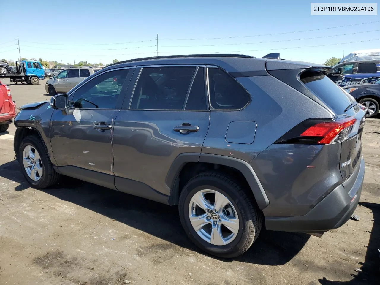 2T3P1RFV8MC224106 2021 Toyota Rav4 Xle