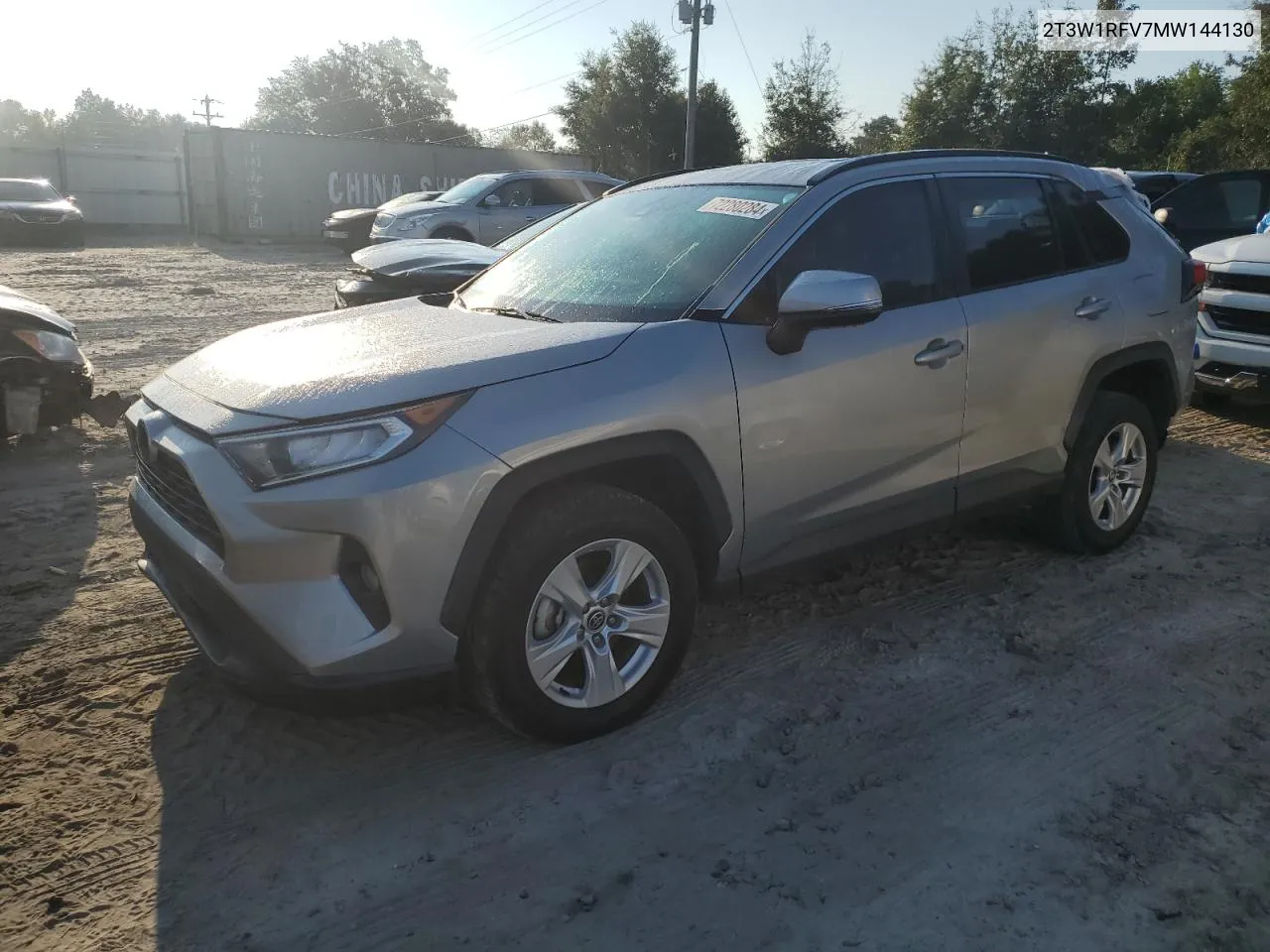 2T3W1RFV7MW144130 2021 Toyota Rav4 Xle