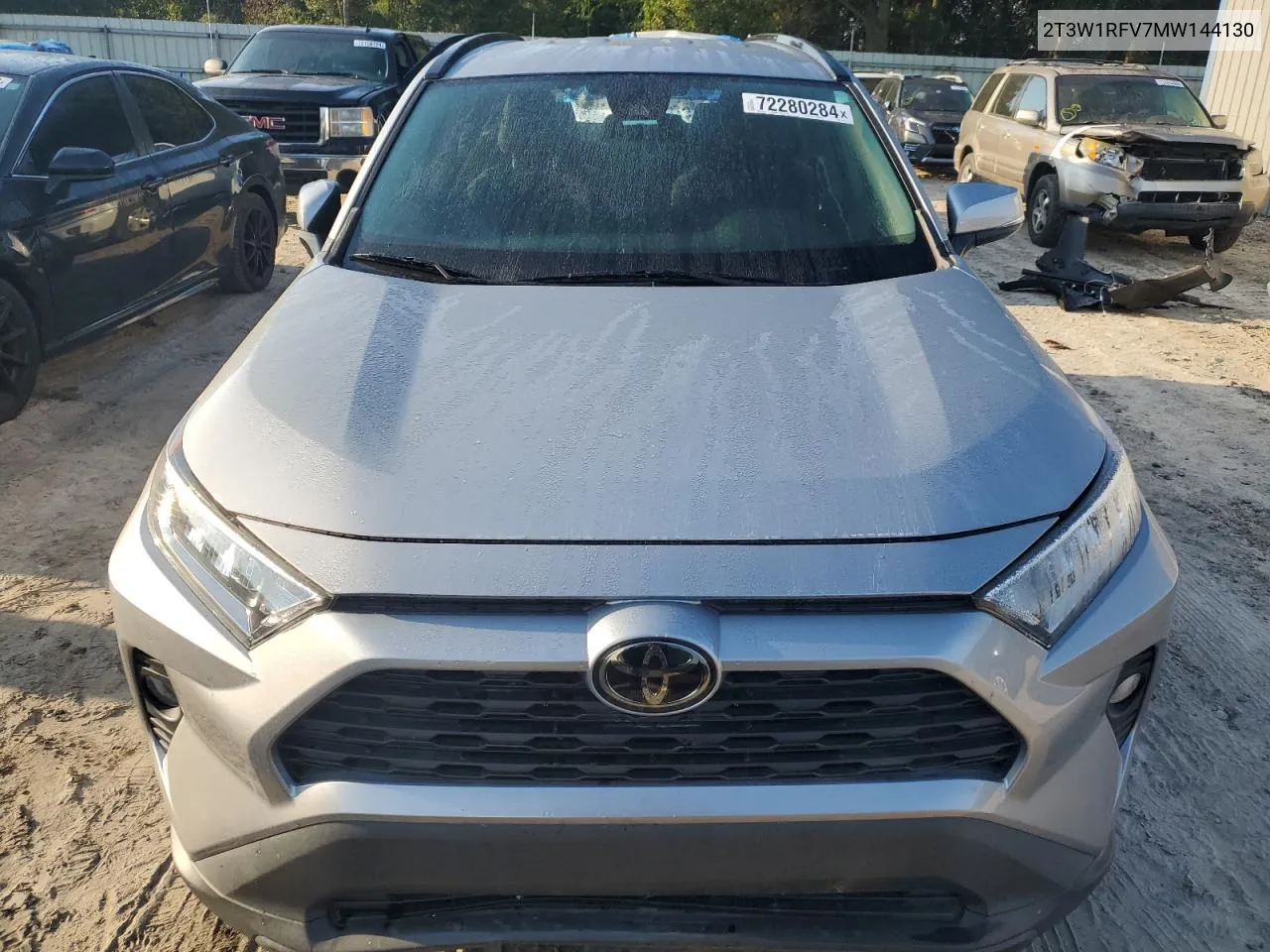 2021 Toyota Rav4 Xle VIN: 2T3W1RFV7MW144130 Lot: 72280284