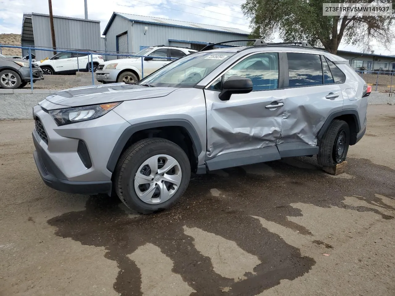 2T3F1RFV5MW141937 2021 Toyota Rav4 Le