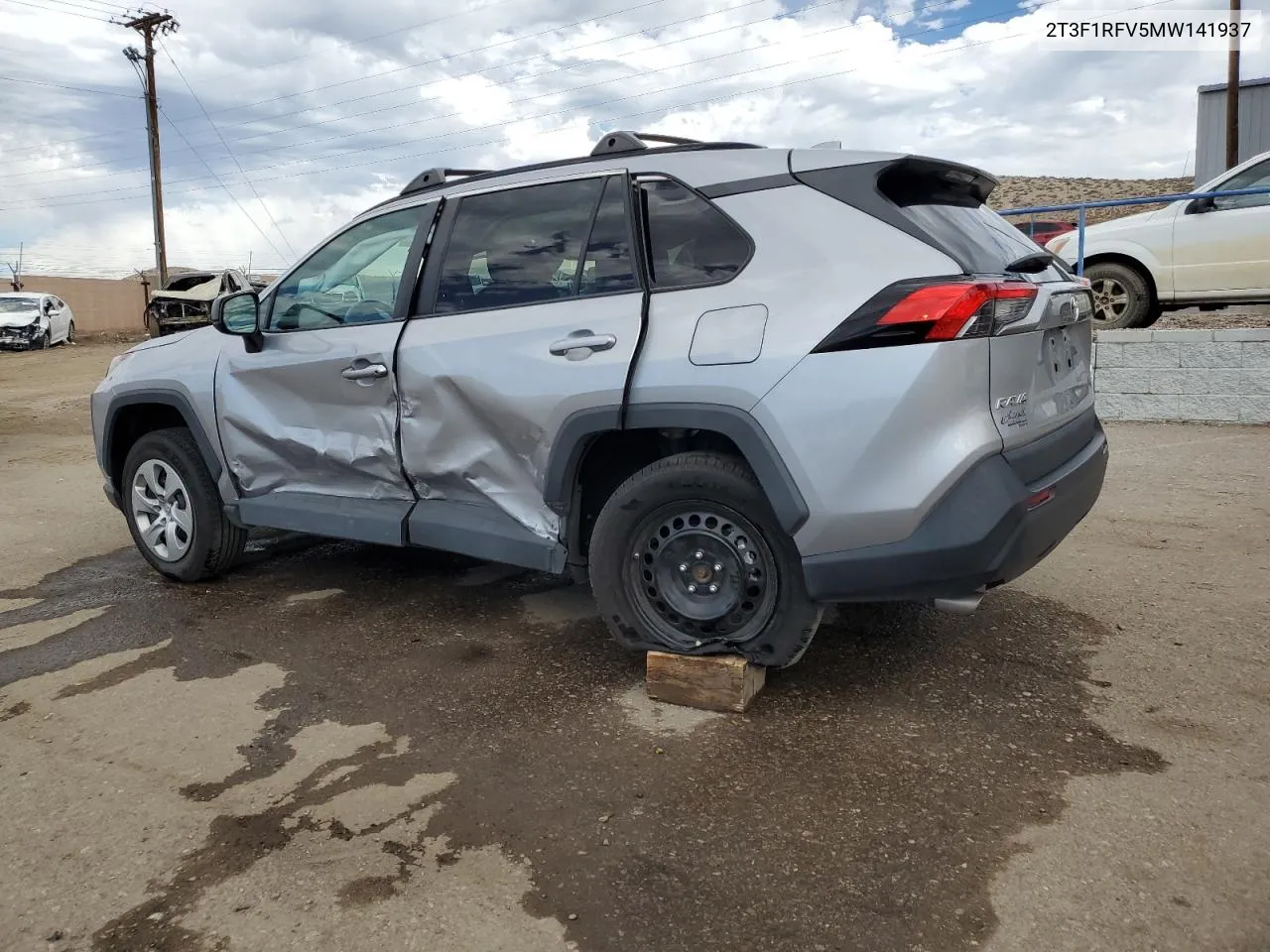 2021 Toyota Rav4 Le VIN: 2T3F1RFV5MW141937 Lot: 72539294