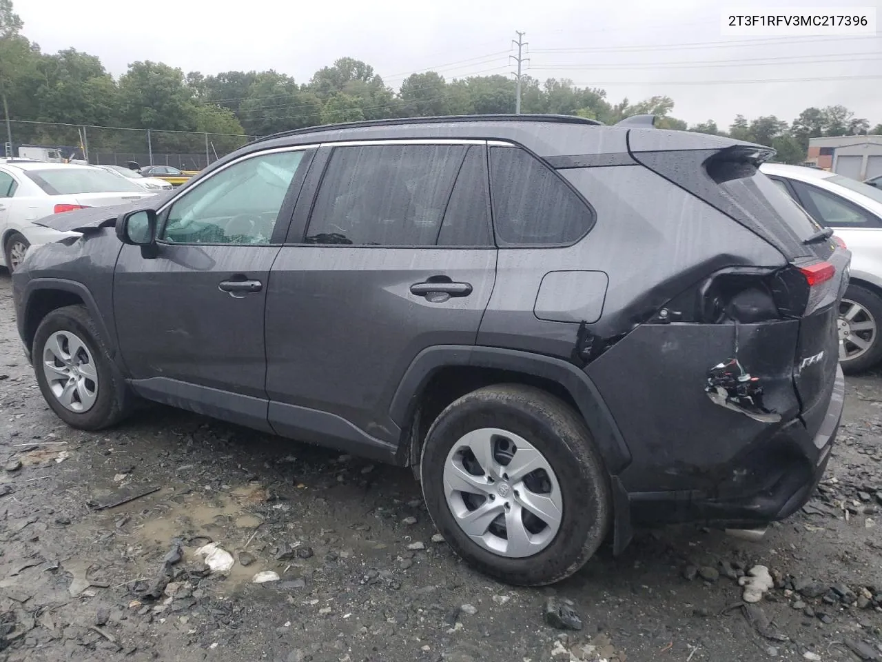 2T3F1RFV3MC217396 2021 Toyota Rav4 Le