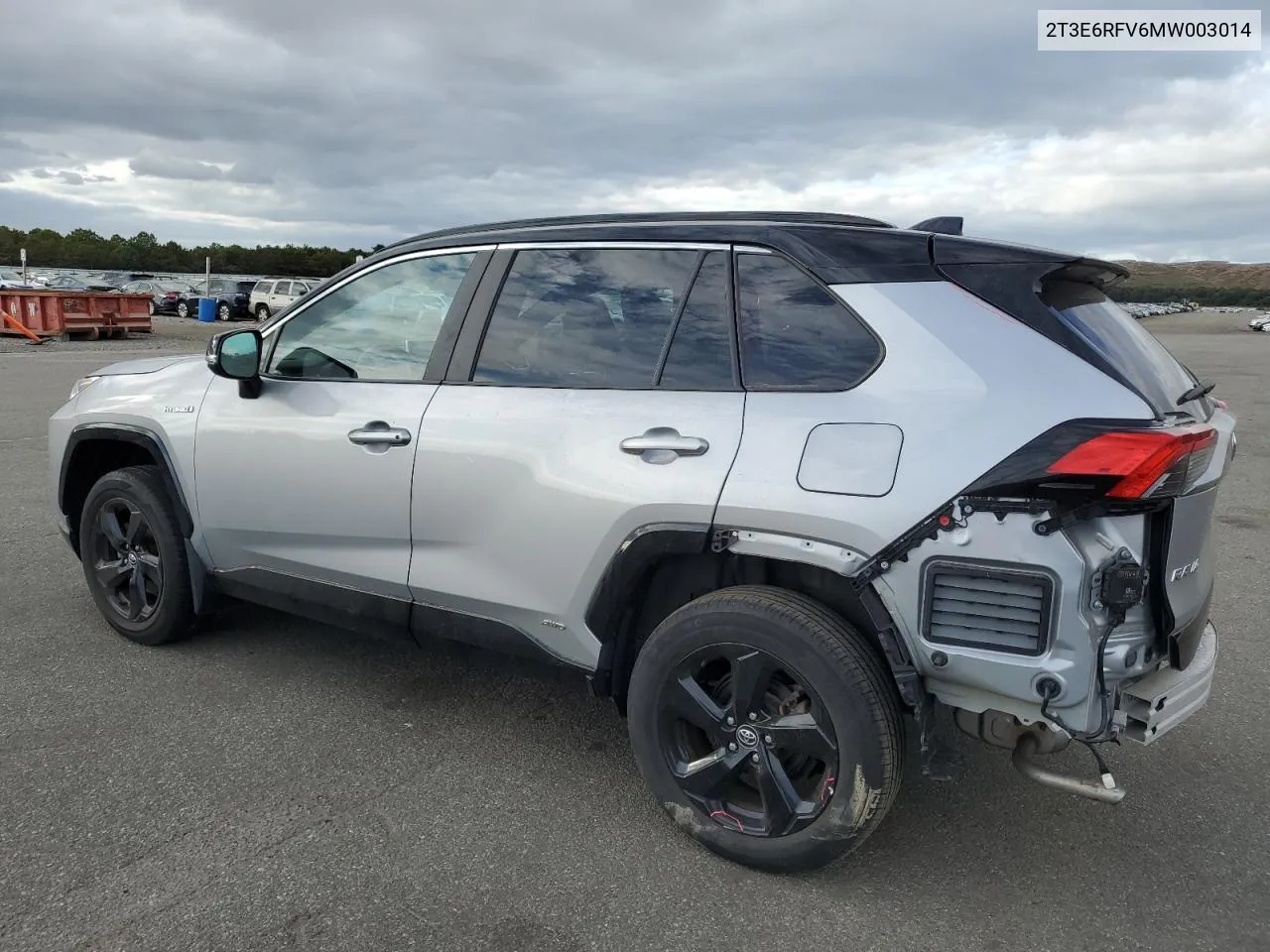 2021 Toyota Rav4 Xse VIN: 2T3E6RFV6MW003014 Lot: 72680834