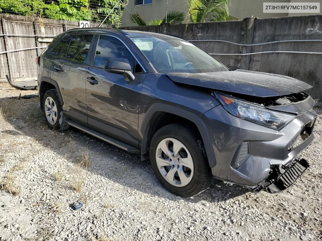 2T3H1RFV7MC157549 2021 Toyota Rav4 Le