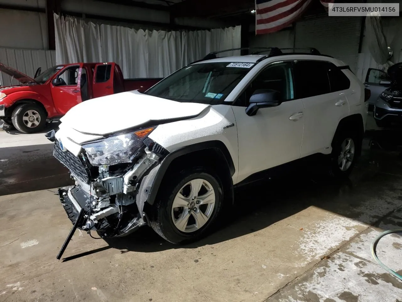 4T3L6RFV5MU014156 2021 Toyota Rav4 Le