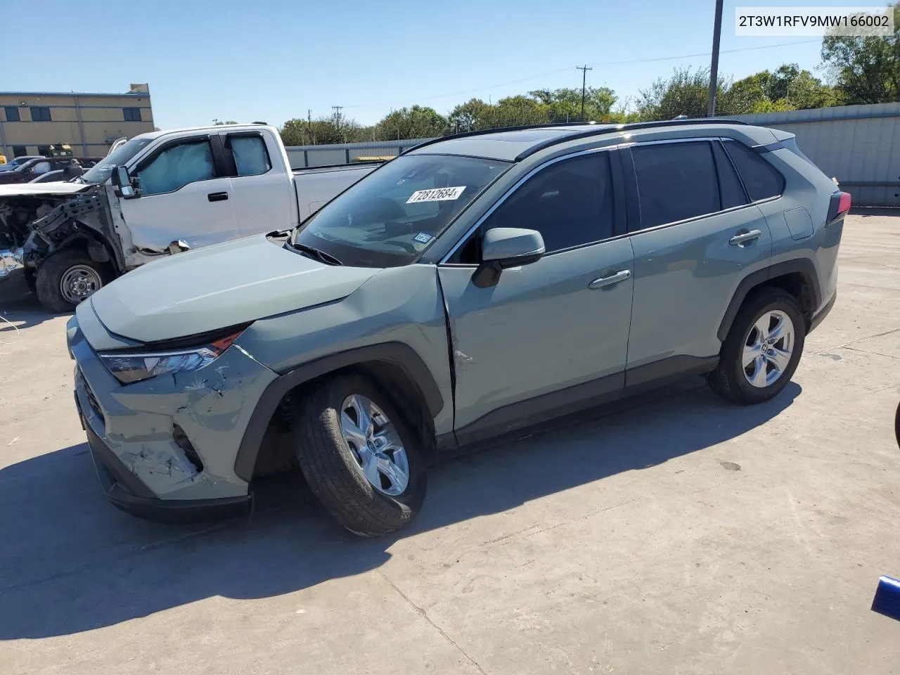 2021 Toyota Rav4 Xle VIN: 2T3W1RFV9MW166002 Lot: 72812684