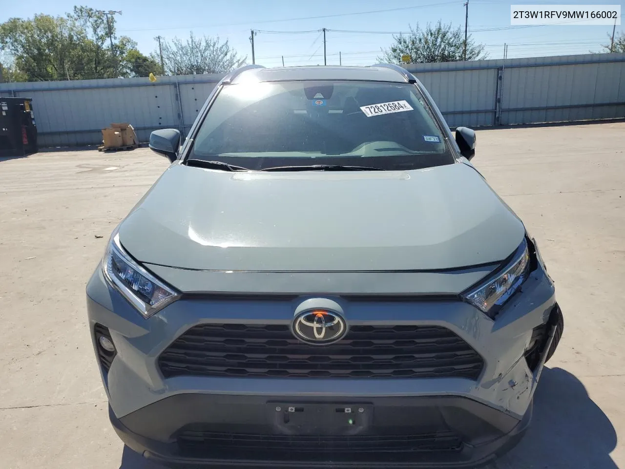 2021 Toyota Rav4 Xle VIN: 2T3W1RFV9MW166002 Lot: 72812684