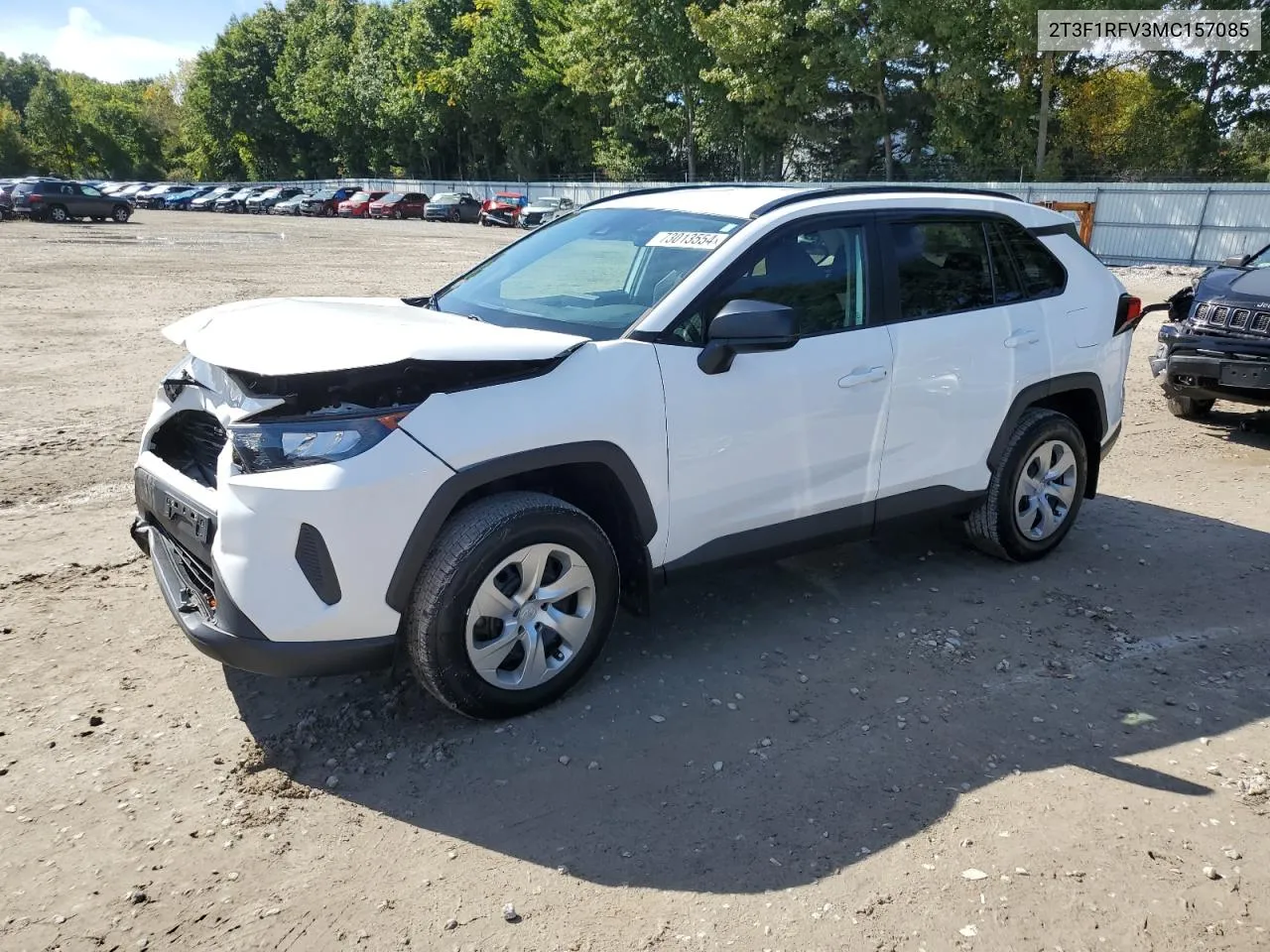 2021 Toyota Rav4 Le VIN: 2T3F1RFV3MC157085 Lot: 73013554