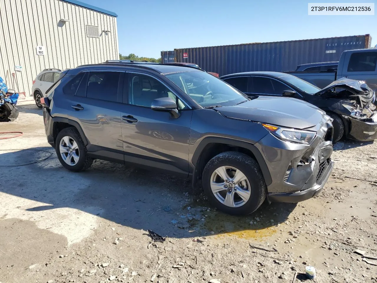 2T3P1RFV6MC212536 2021 Toyota Rav4 Xle