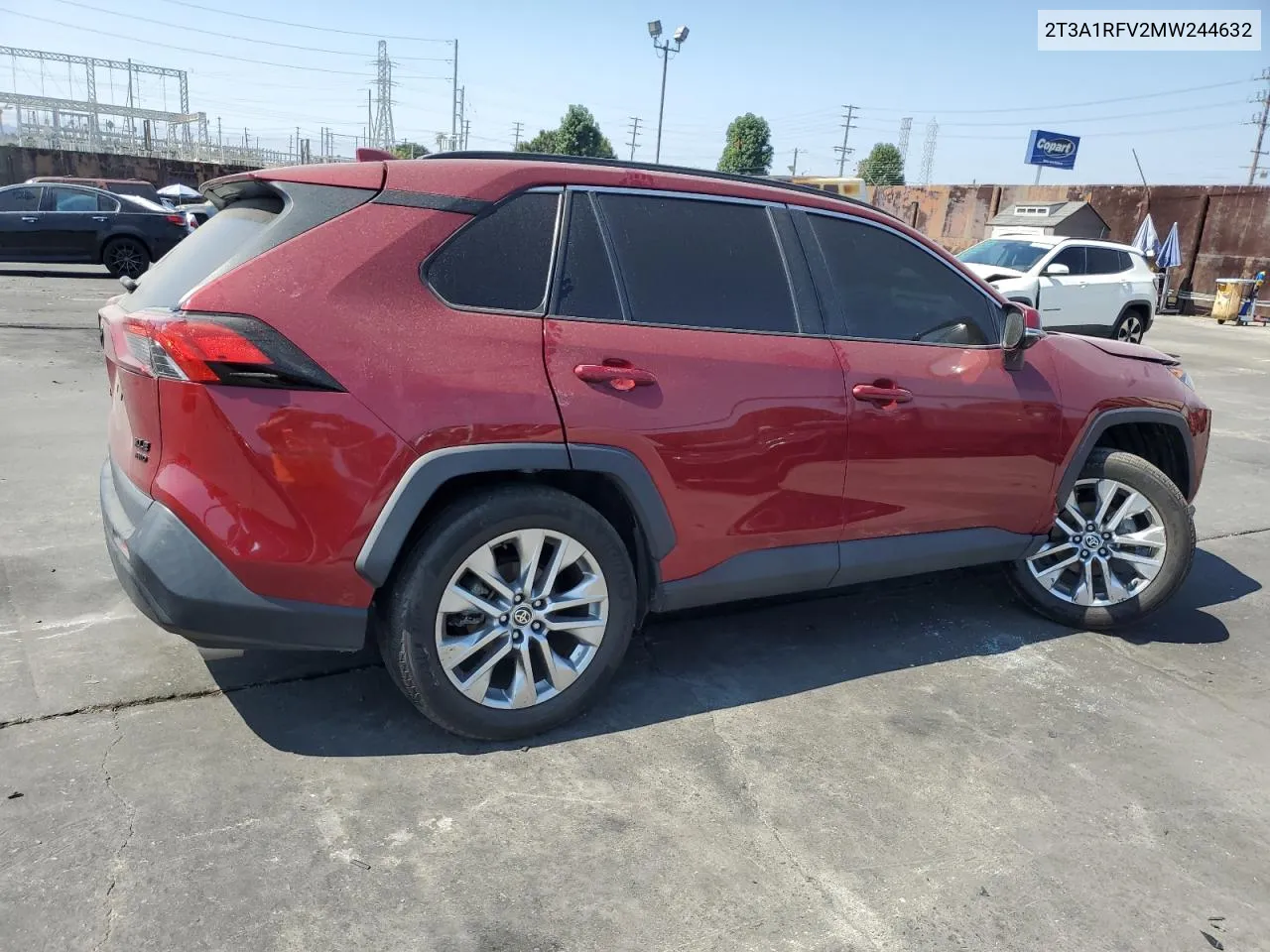 2021 Toyota Rav4 Xle Premium VIN: 2T3A1RFV2MW244632 Lot: 73062094