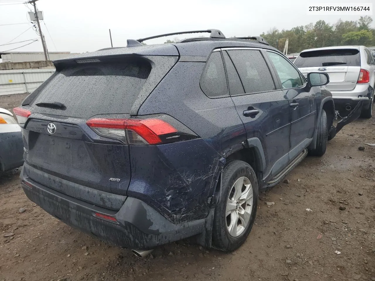 2021 Toyota Rav4 Xle VIN: 2T3P1RFV3MW166744 Lot: 73090804