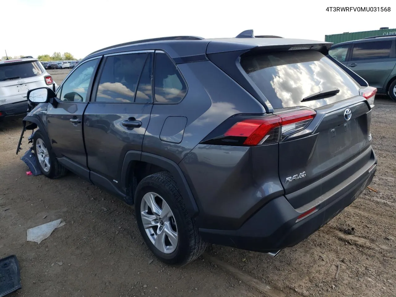 2021 Toyota Rav4 Xle VIN: 4T3RWRFV0MU031568 Lot: 73233454