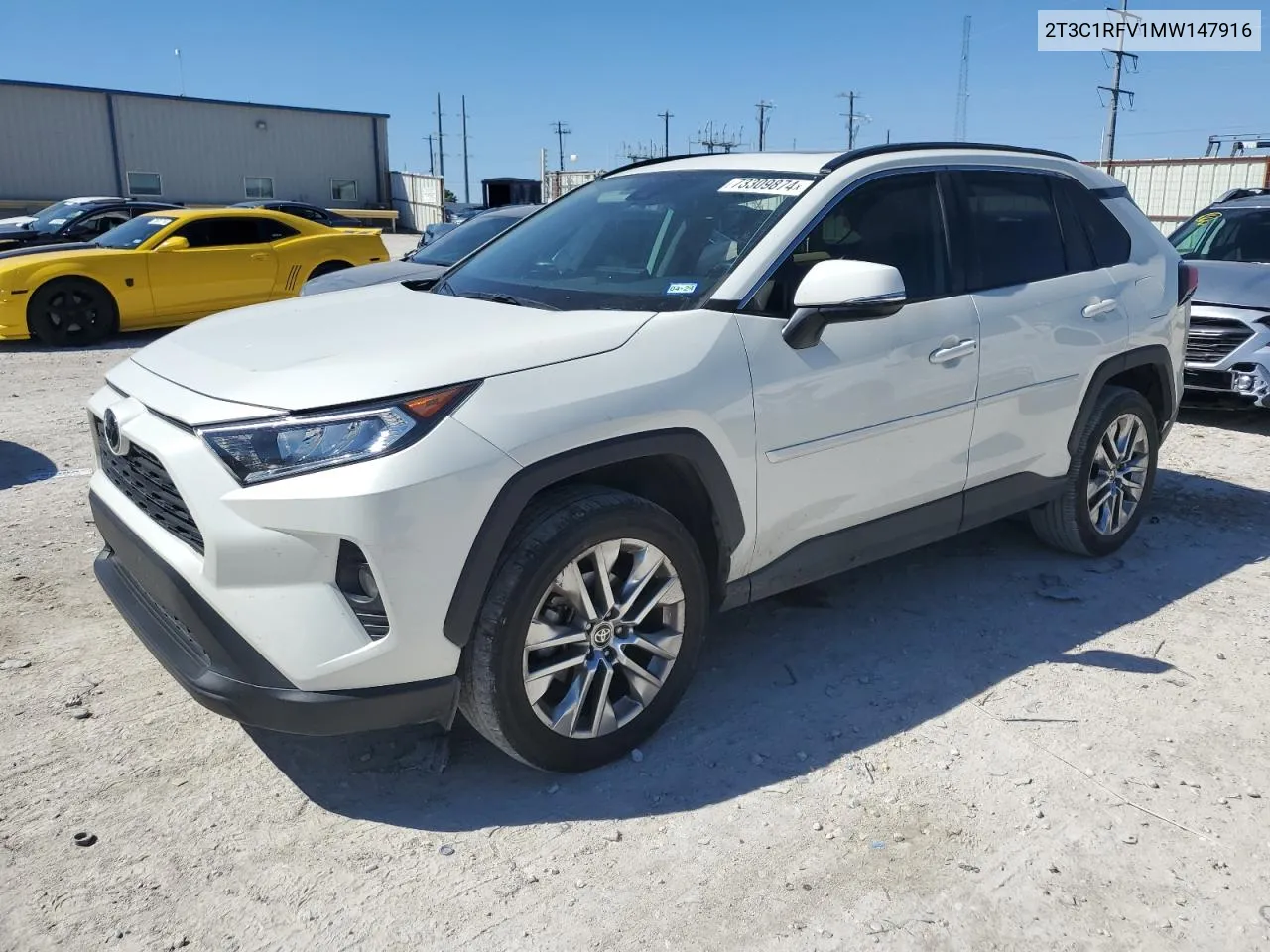 2021 Toyota Rav4 Xle Premium VIN: 2T3C1RFV1MW147916 Lot: 73309874