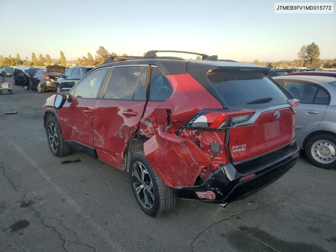 2021 Toyota Rav4 Prime Xse VIN: JTMEB3FV1MD015772 Lot: 73366834