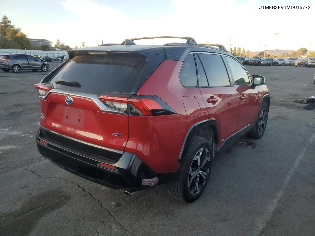 2021 Toyota Rav4 Prime Xse VIN: JTMEB3FV1MD015772 Lot: 73366834