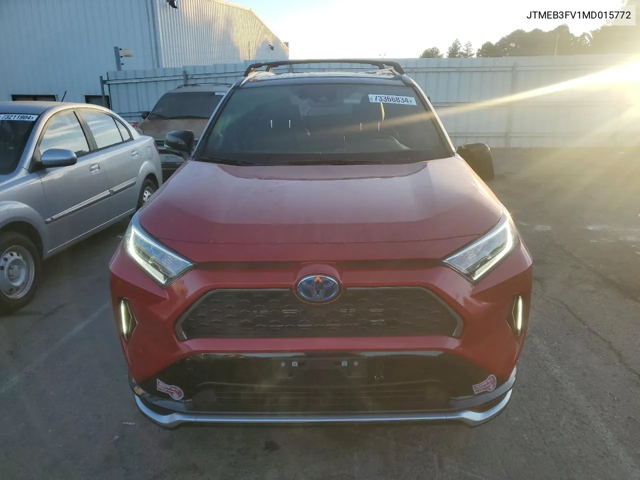 2021 Toyota Rav4 Prime Xse VIN: JTMEB3FV1MD015772 Lot: 73366834