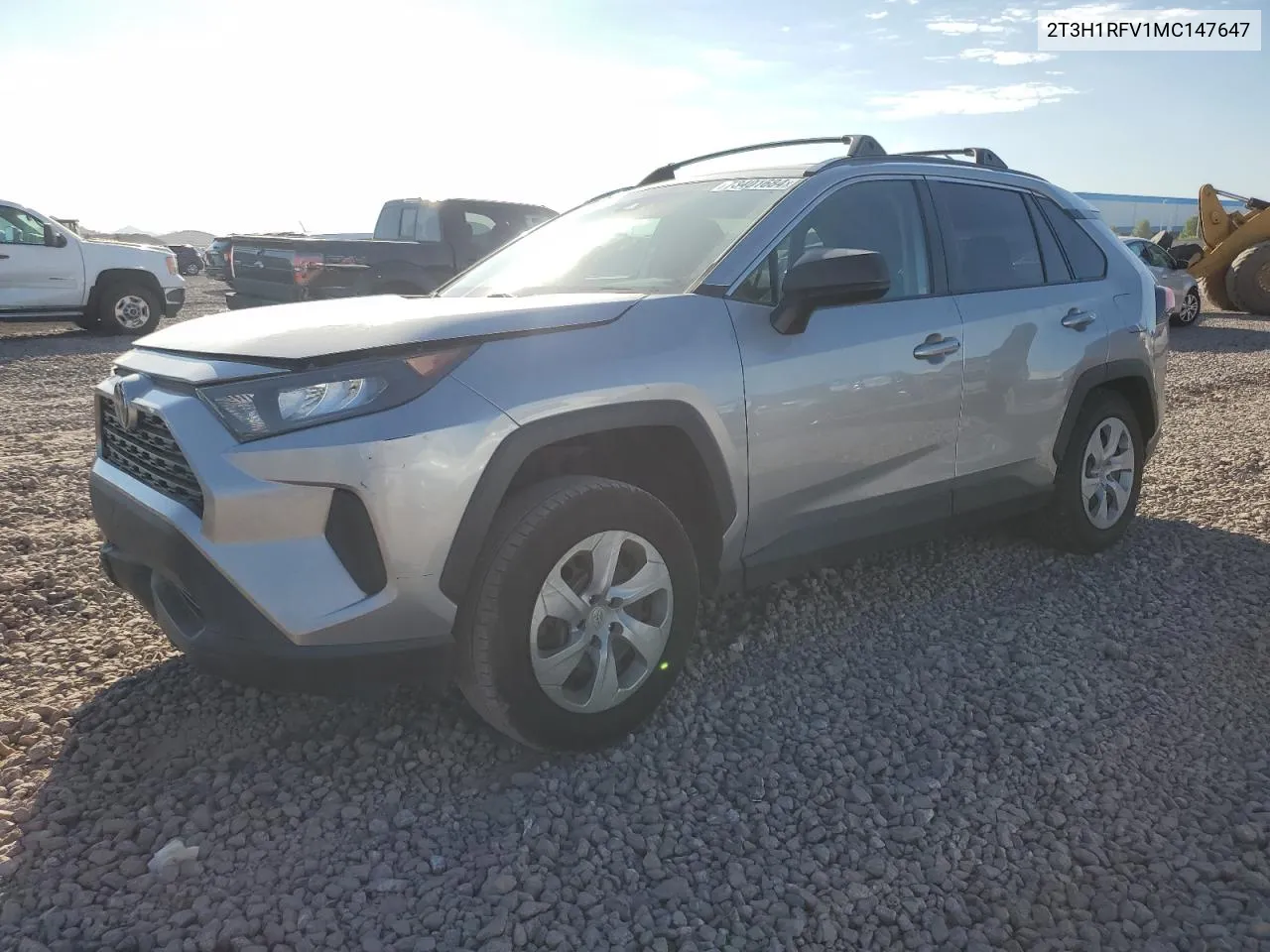 2021 Toyota Rav4 Le VIN: 2T3H1RFV1MC147647 Lot: 73401684