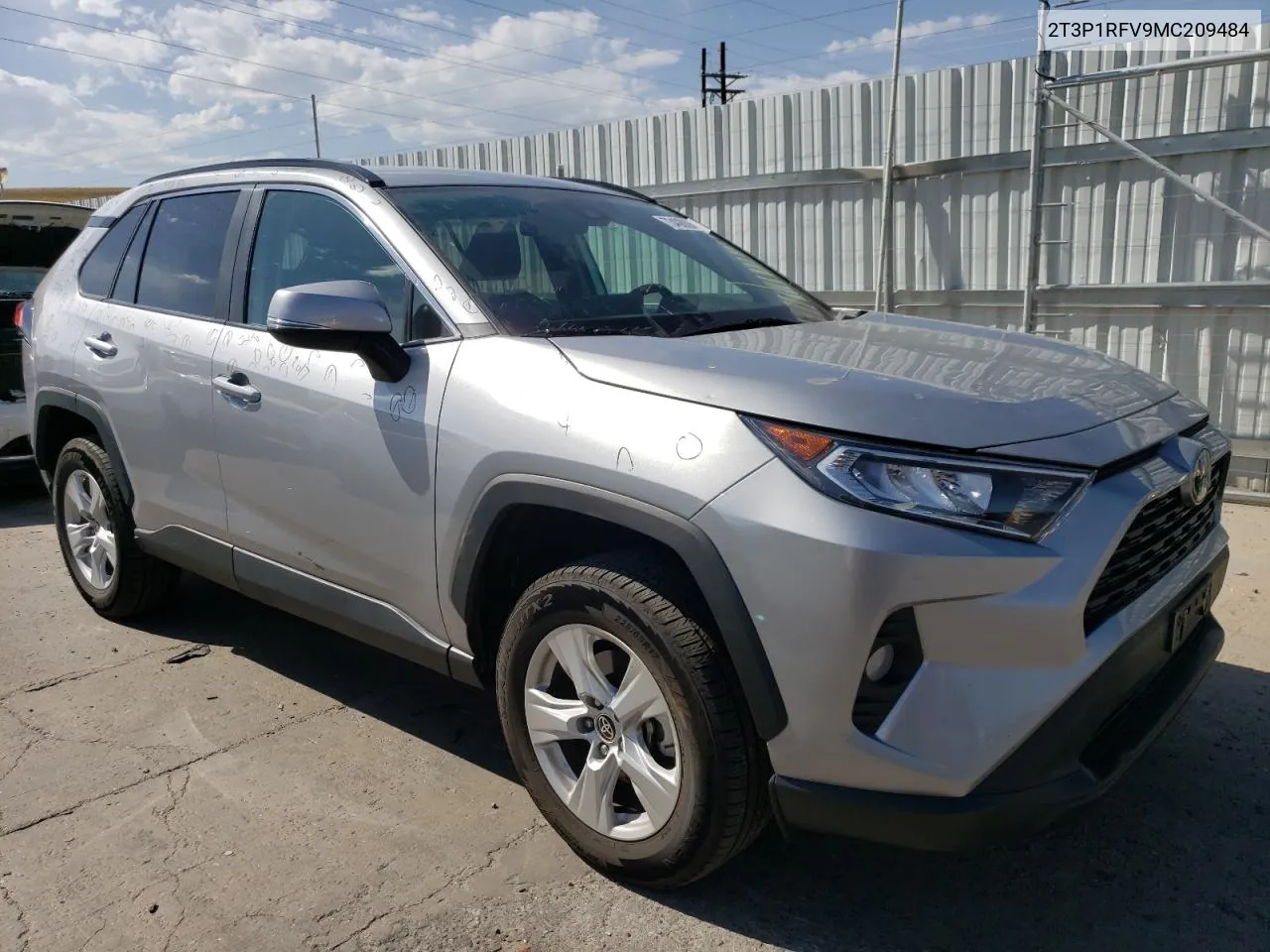 2T3P1RFV9MC209484 2021 Toyota Rav4 Xle