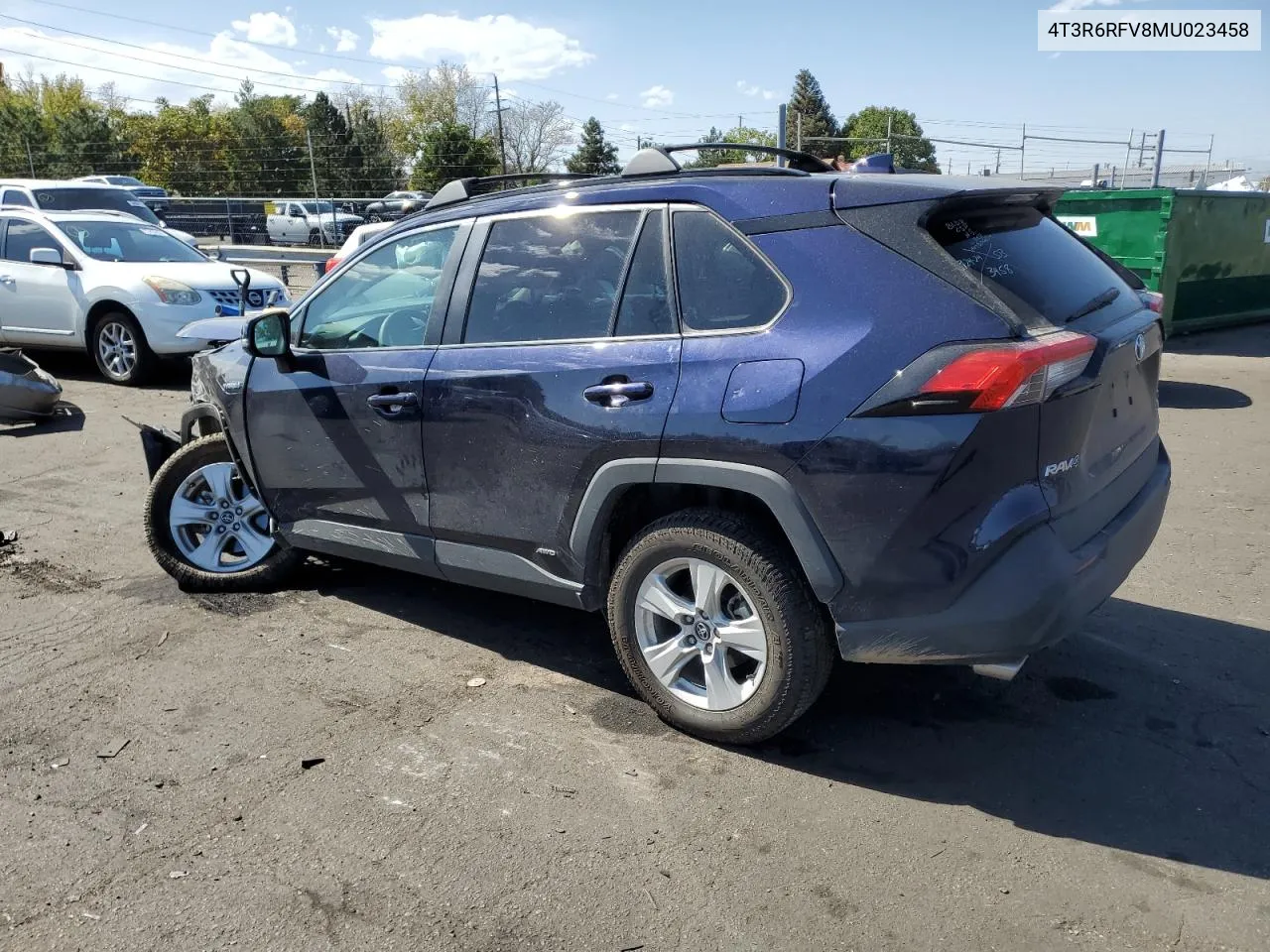 2021 Toyota Rav4 Xle VIN: 4T3R6RFV8MU023458 Lot: 73418034