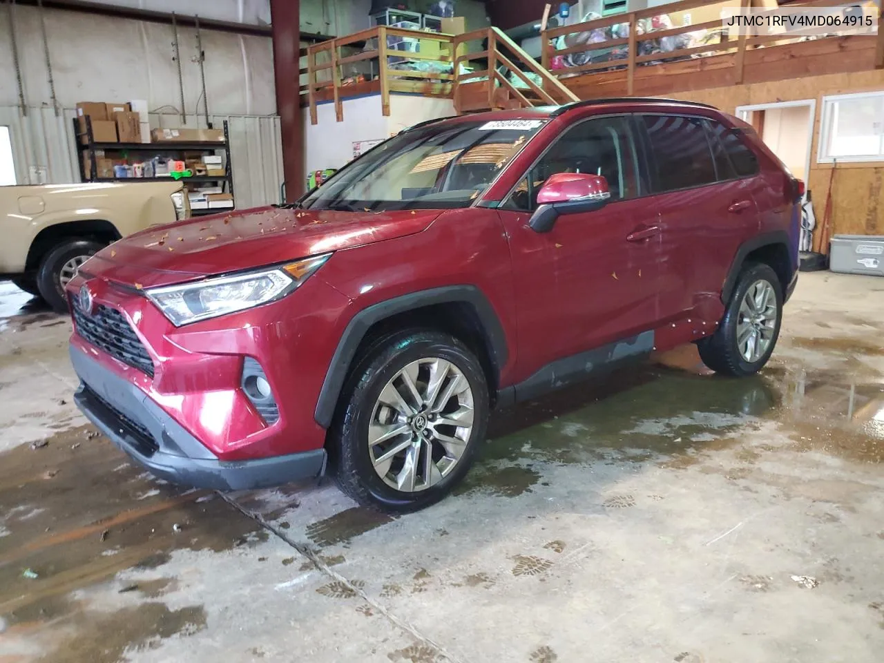 JTMC1RFV4MD064915 2021 Toyota Rav4 Xle Premium