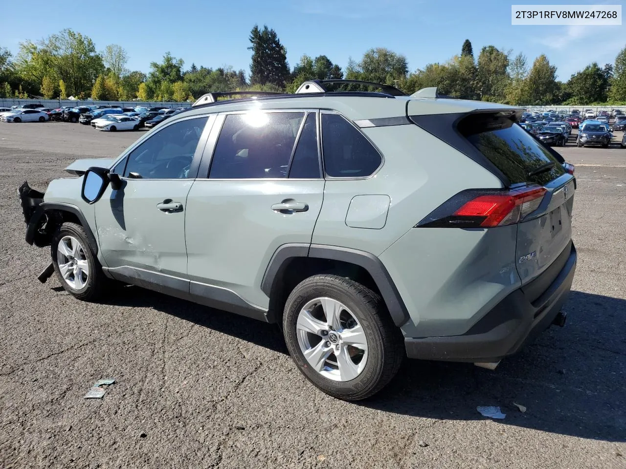 2021 Toyota Rav4 Xle VIN: 2T3P1RFV8MW247268 Lot: 73543274