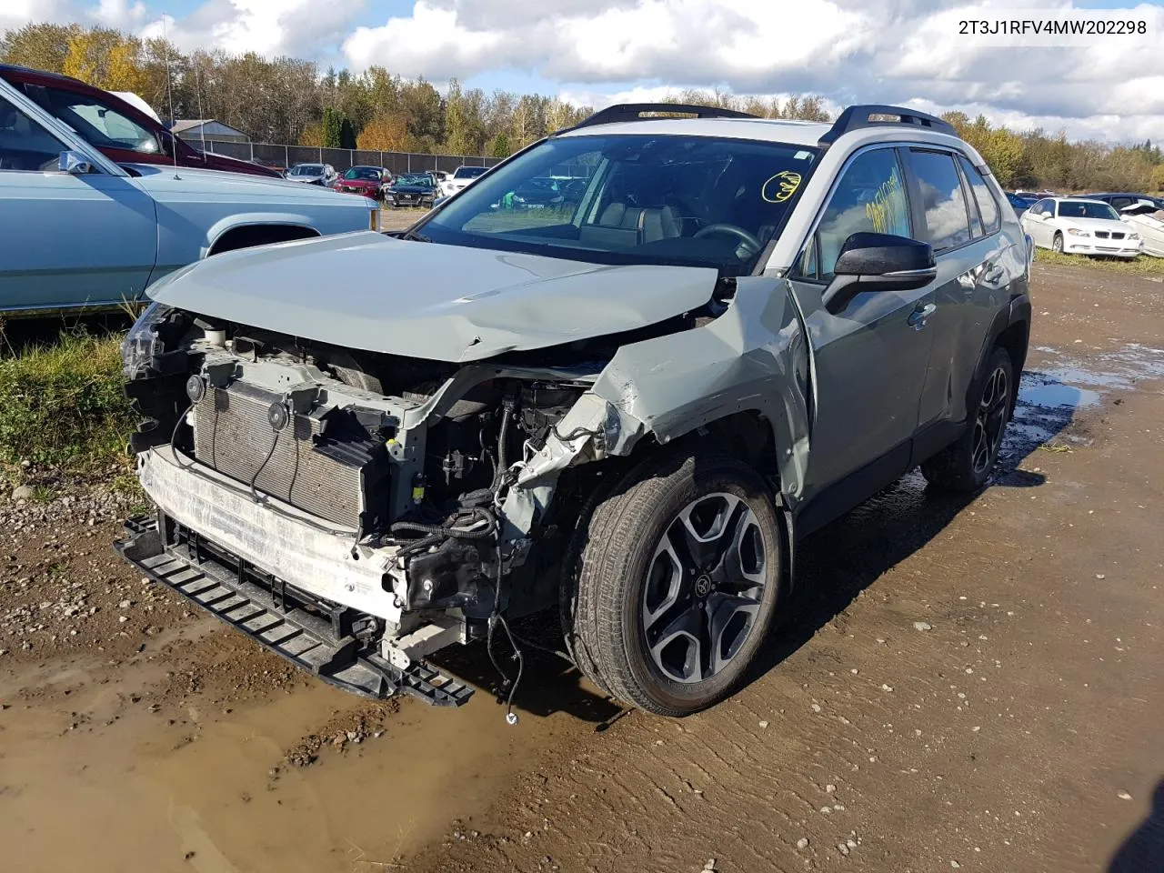 2021 Toyota Rav4 Adventure VIN: 2T3J1RFV4MW202298 Lot: 73547294