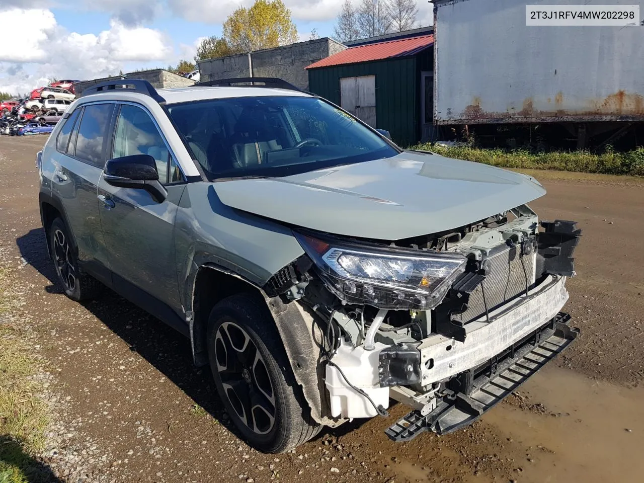 2021 Toyota Rav4 Adventure VIN: 2T3J1RFV4MW202298 Lot: 73547294