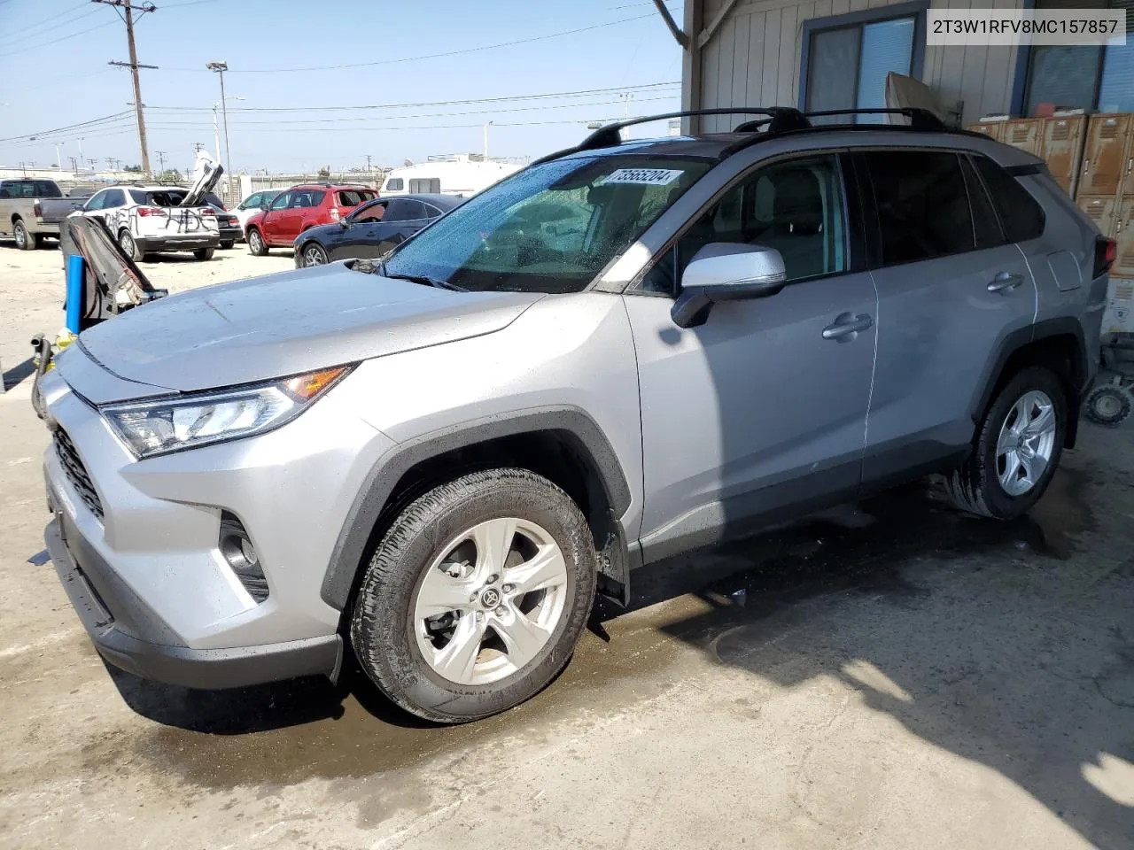 2T3W1RFV8MC157857 2021 Toyota Rav4 Xle