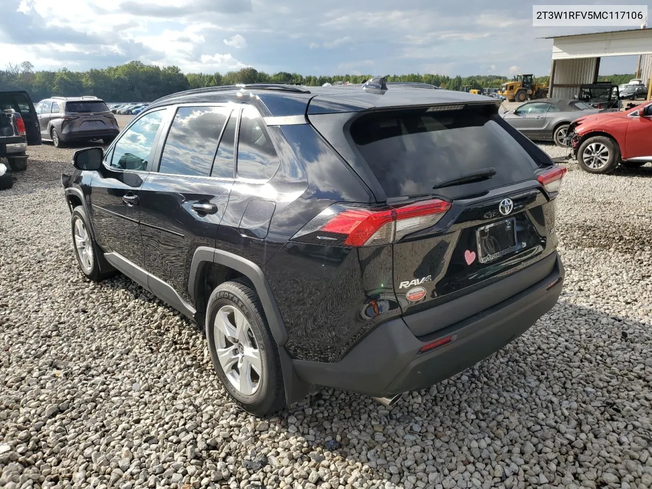 2021 Toyota Rav4 Xle VIN: 2T3W1RFV5MC117106 Lot: 73567664