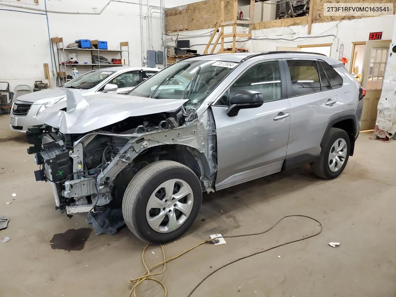 2T3F1RFV0MC163541 2021 Toyota Rav4 Le