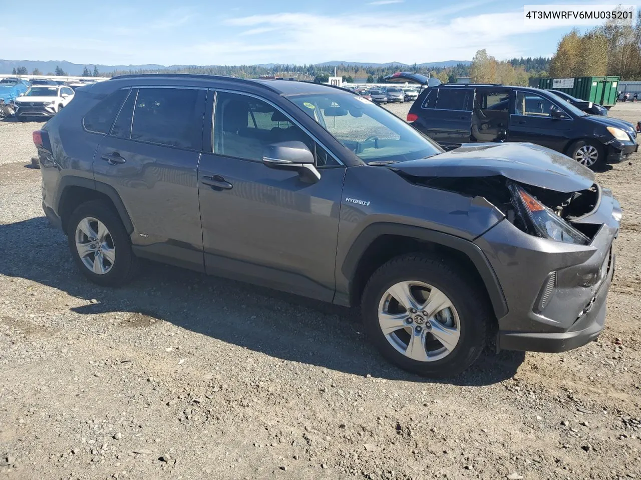 2021 Toyota Rav4 Le VIN: 4T3MWRFV6MU035201 Lot: 73580474