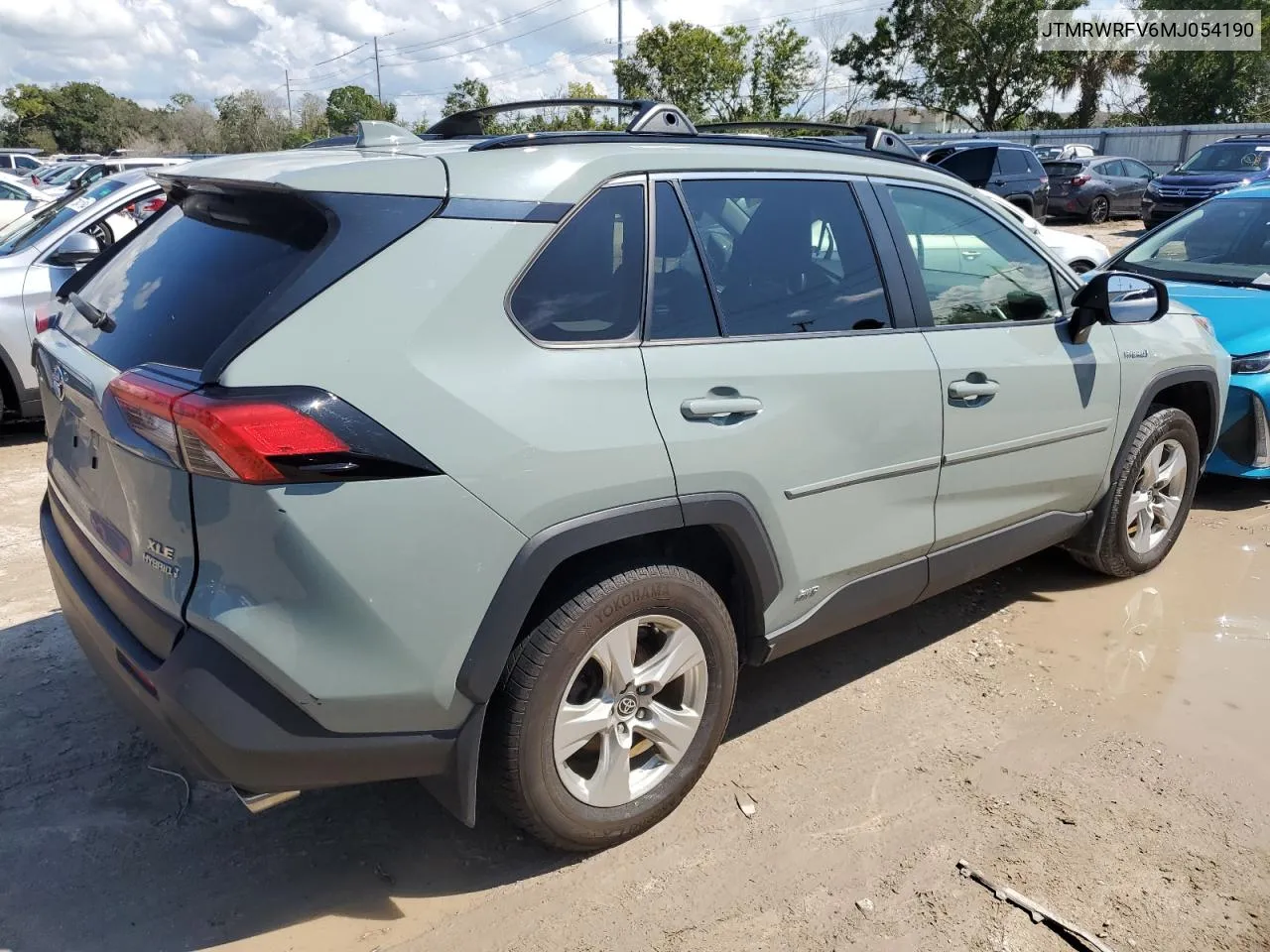 2021 Toyota Rav4 Xle VIN: JTMRWRFV6MJ054190 Lot: 73641344