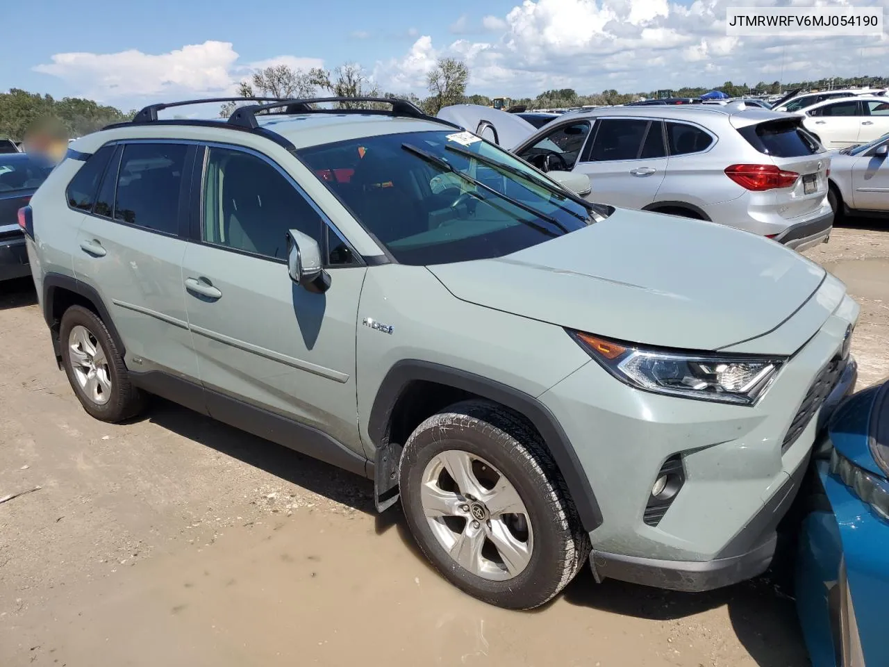 2021 Toyota Rav4 Xle VIN: JTMRWRFV6MJ054190 Lot: 73641344