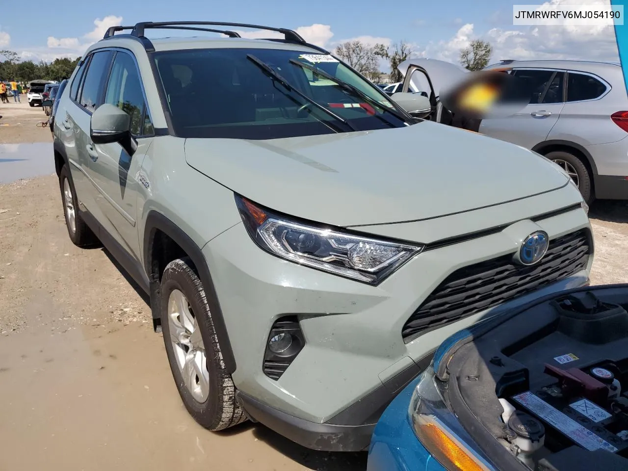 2021 Toyota Rav4 Xle VIN: JTMRWRFV6MJ054190 Lot: 73641344