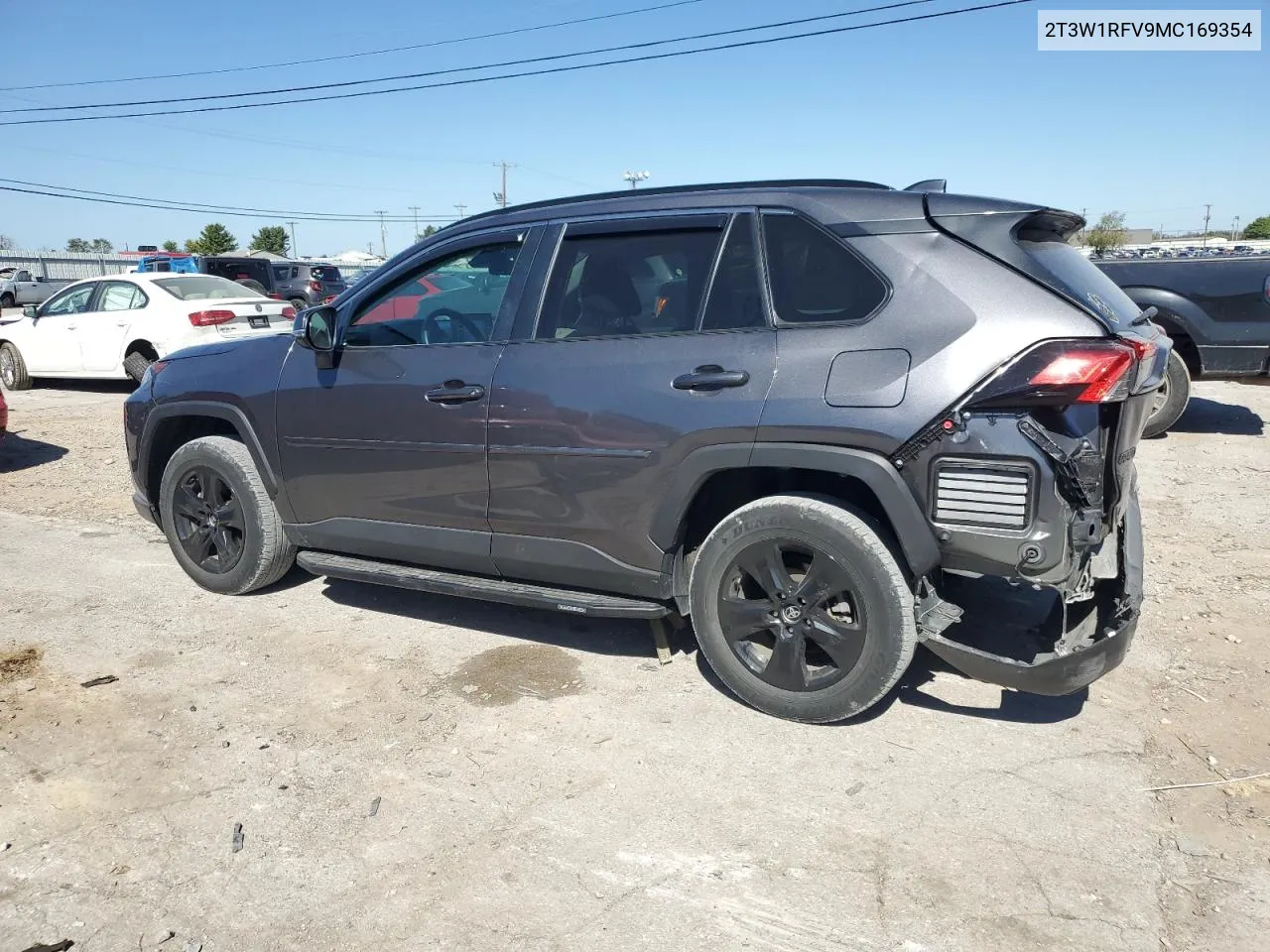 2021 Toyota Rav4 Xle VIN: 2T3W1RFV9MC169354 Lot: 73767774