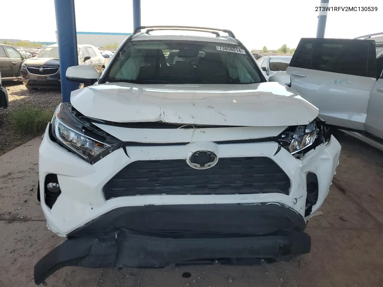 2021 Toyota Rav4 Xle VIN: 2T3W1RFV2MC130539 Lot: 73858014