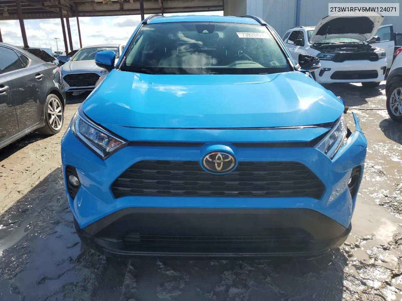 2021 Toyota Rav4 Xle VIN: 2T3W1RFV5MW124071 Lot: 73920424