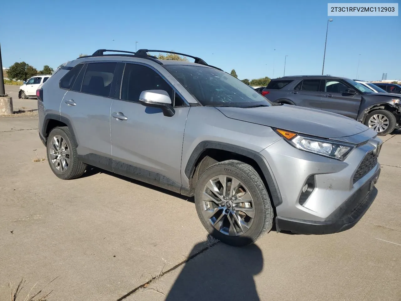 2021 Toyota Rav4 Xle Premium VIN: 2T3C1RFV2MC112903 Lot: 73988244