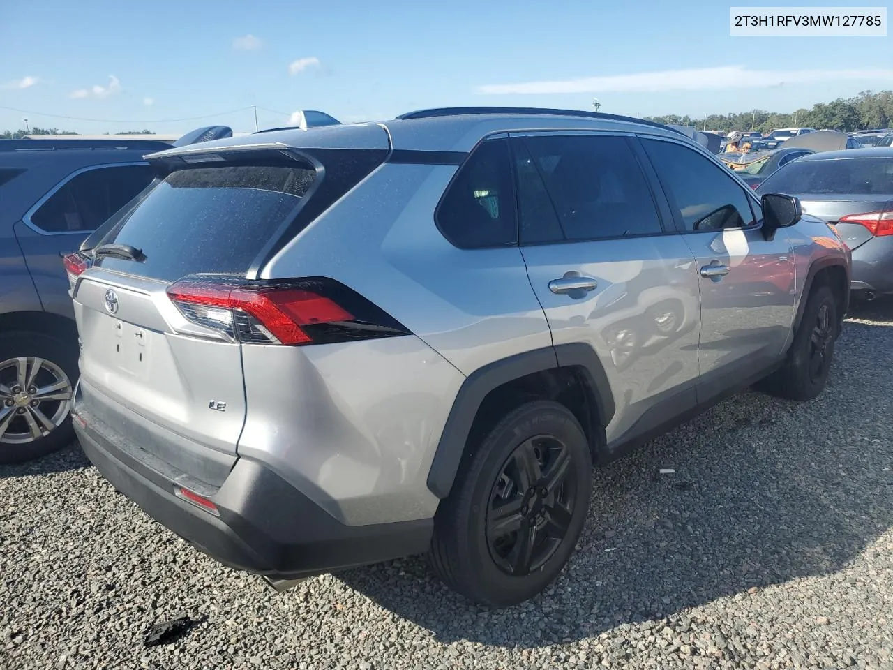 2021 Toyota Rav4 Le VIN: 2T3H1RFV3MW127785 Lot: 74014464