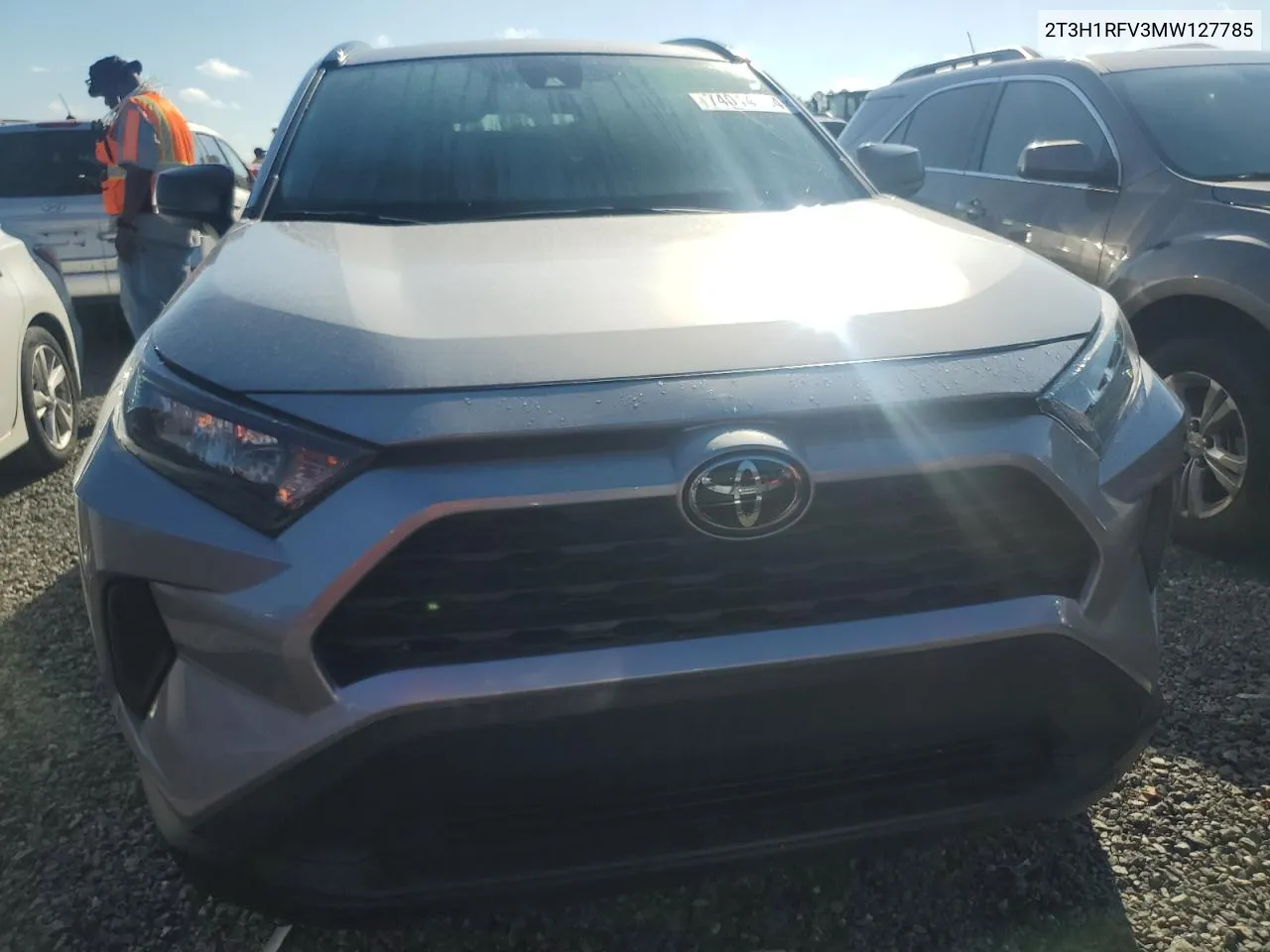 2021 Toyota Rav4 Le VIN: 2T3H1RFV3MW127785 Lot: 74014464