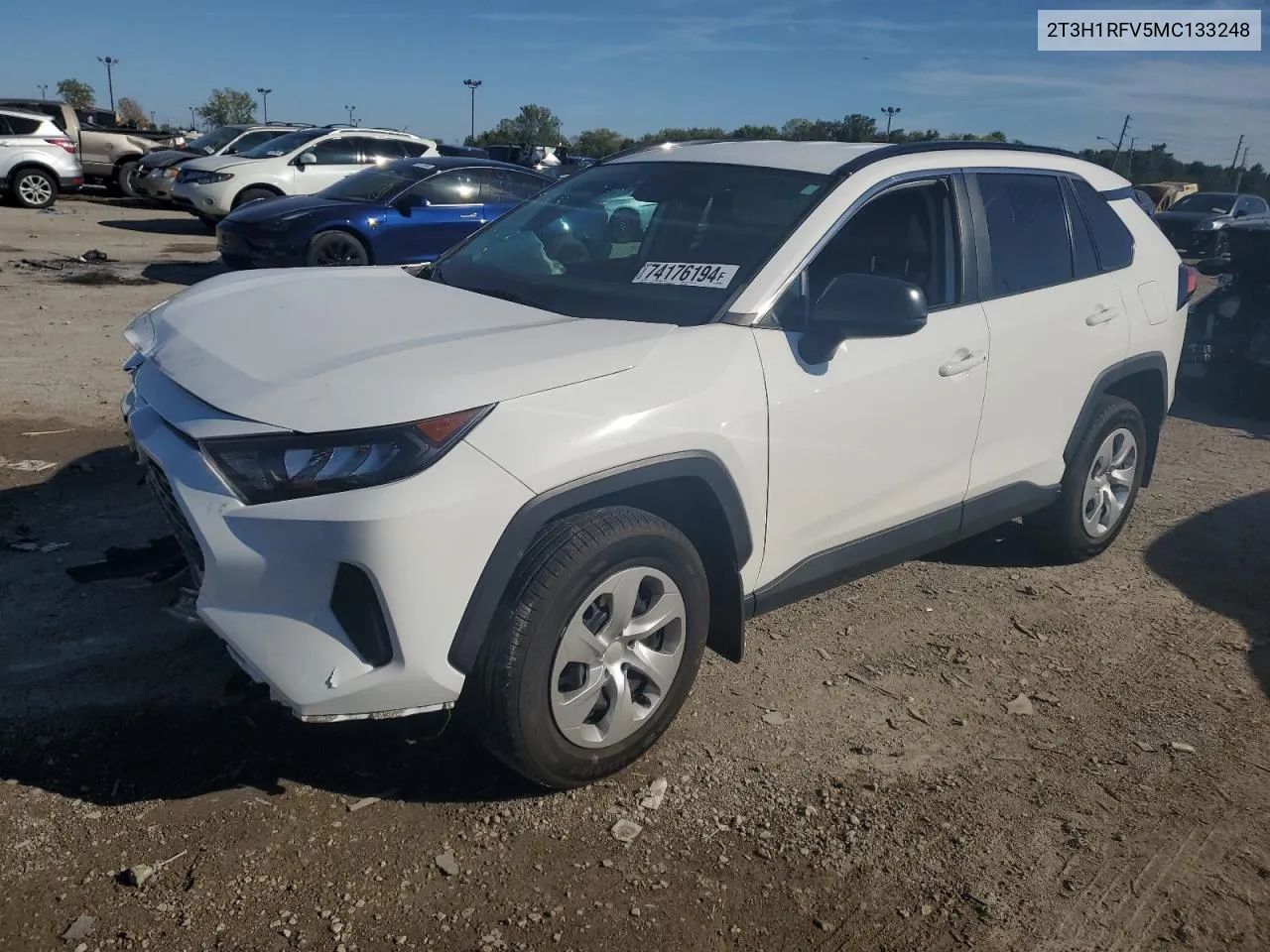 2021 Toyota Rav4 Le VIN: 2T3H1RFV5MC133248 Lot: 74176194