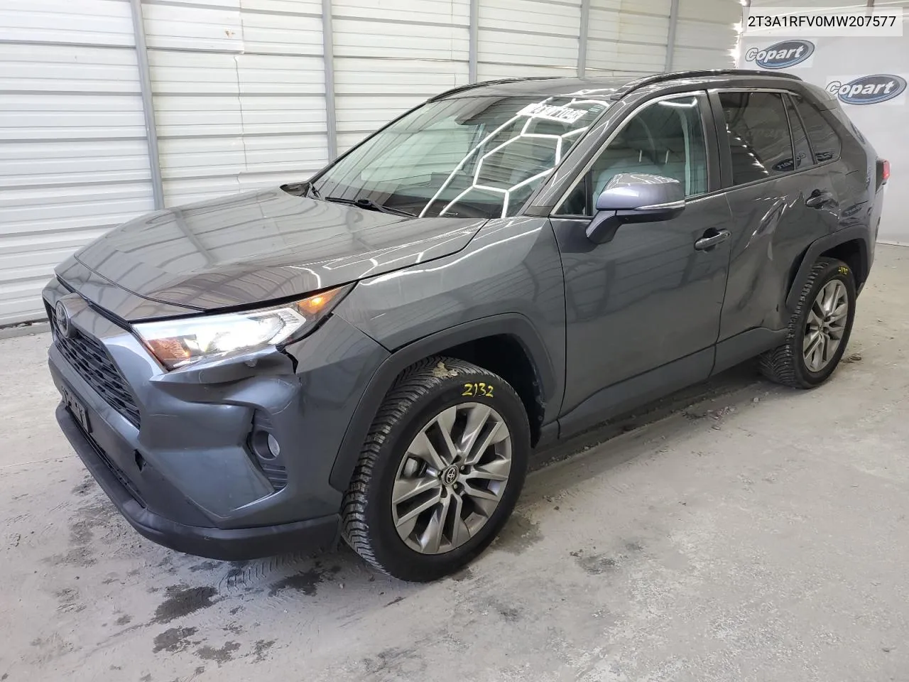 2021 Toyota Rav4 Xle Premium VIN: 2T3A1RFV0MW207577 Lot: 74197104