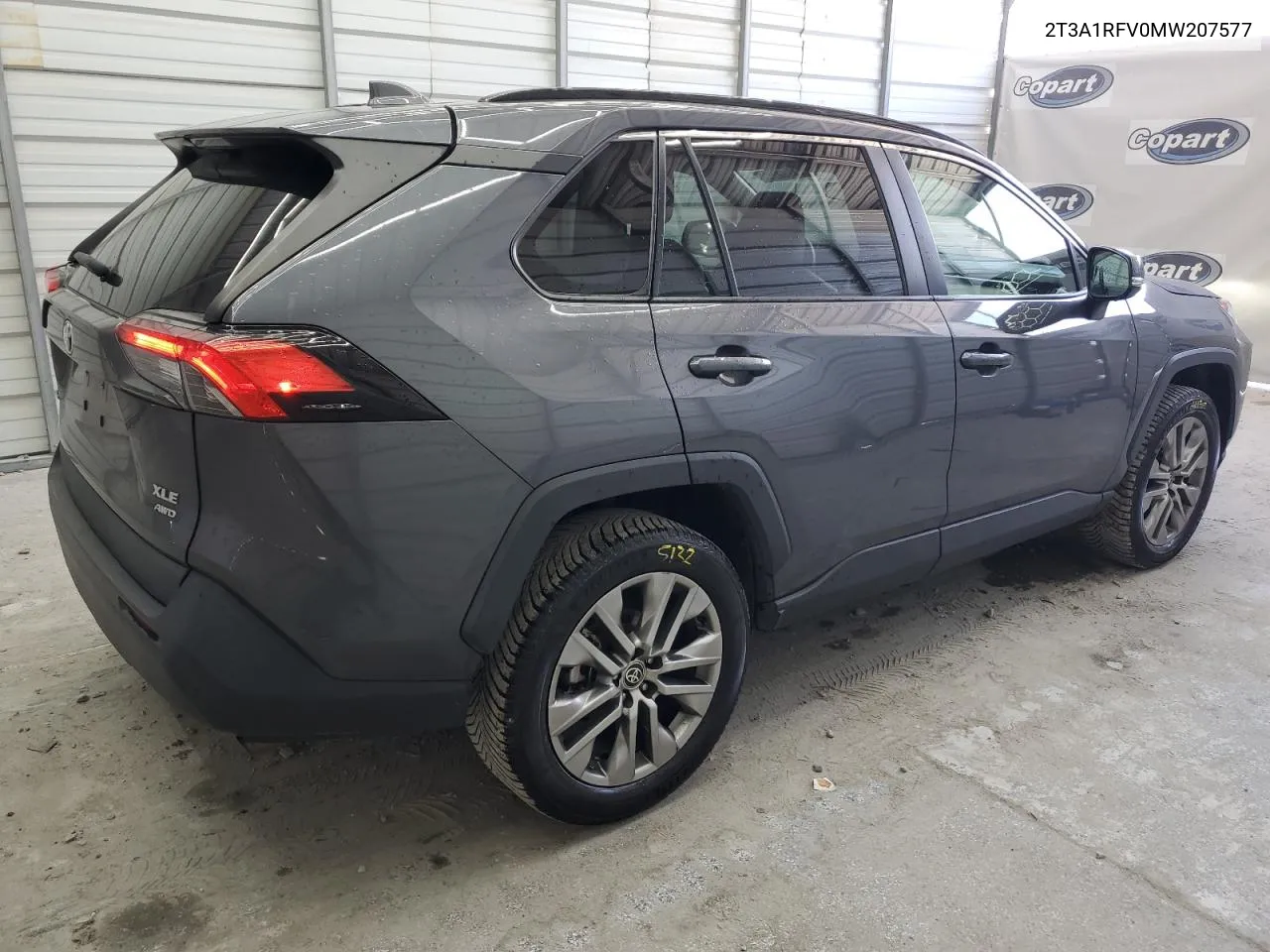 2021 Toyota Rav4 Xle Premium VIN: 2T3A1RFV0MW207577 Lot: 74197104