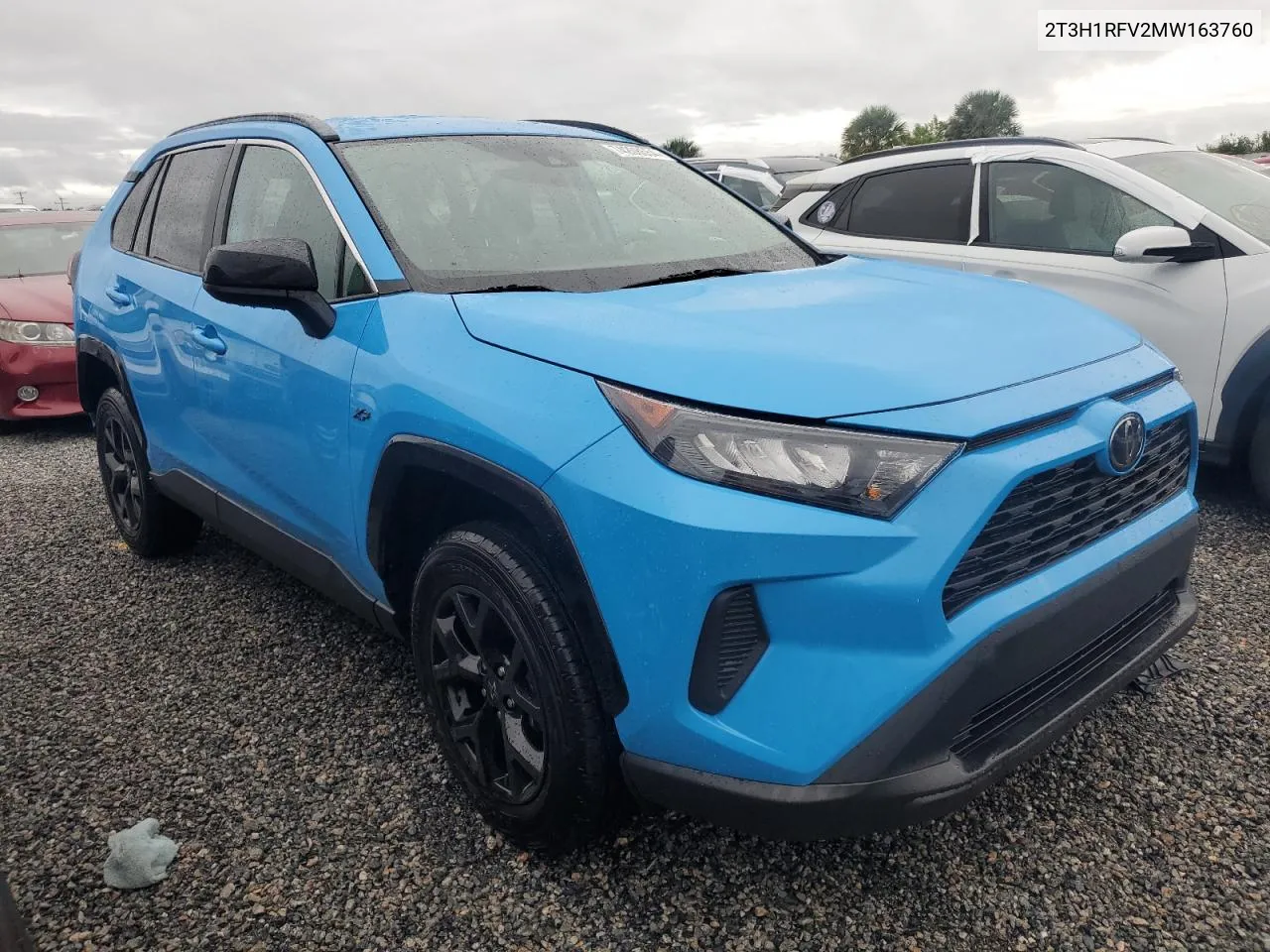 2021 Toyota Rav4 Le VIN: 2T3H1RFV2MW163760 Lot: 74208554