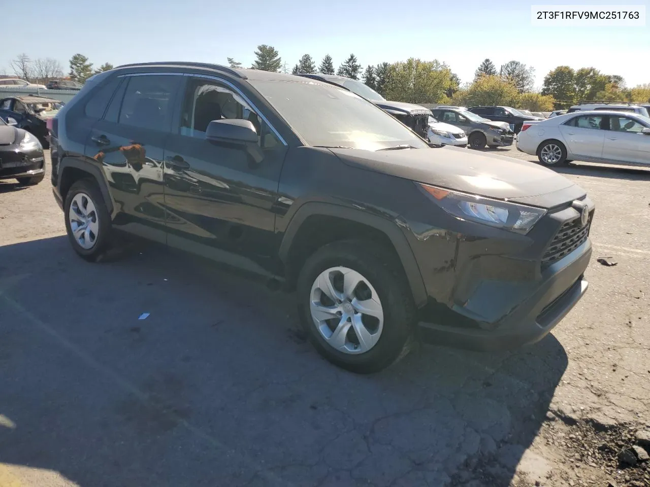 2021 Toyota Rav4 Le VIN: 2T3F1RFV9MC251763 Lot: 74224174