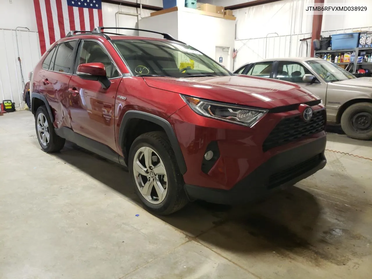 2021 Toyota Rav4 Xle Premium VIN: JTMB6RFVXMD038929 Lot: 74240284