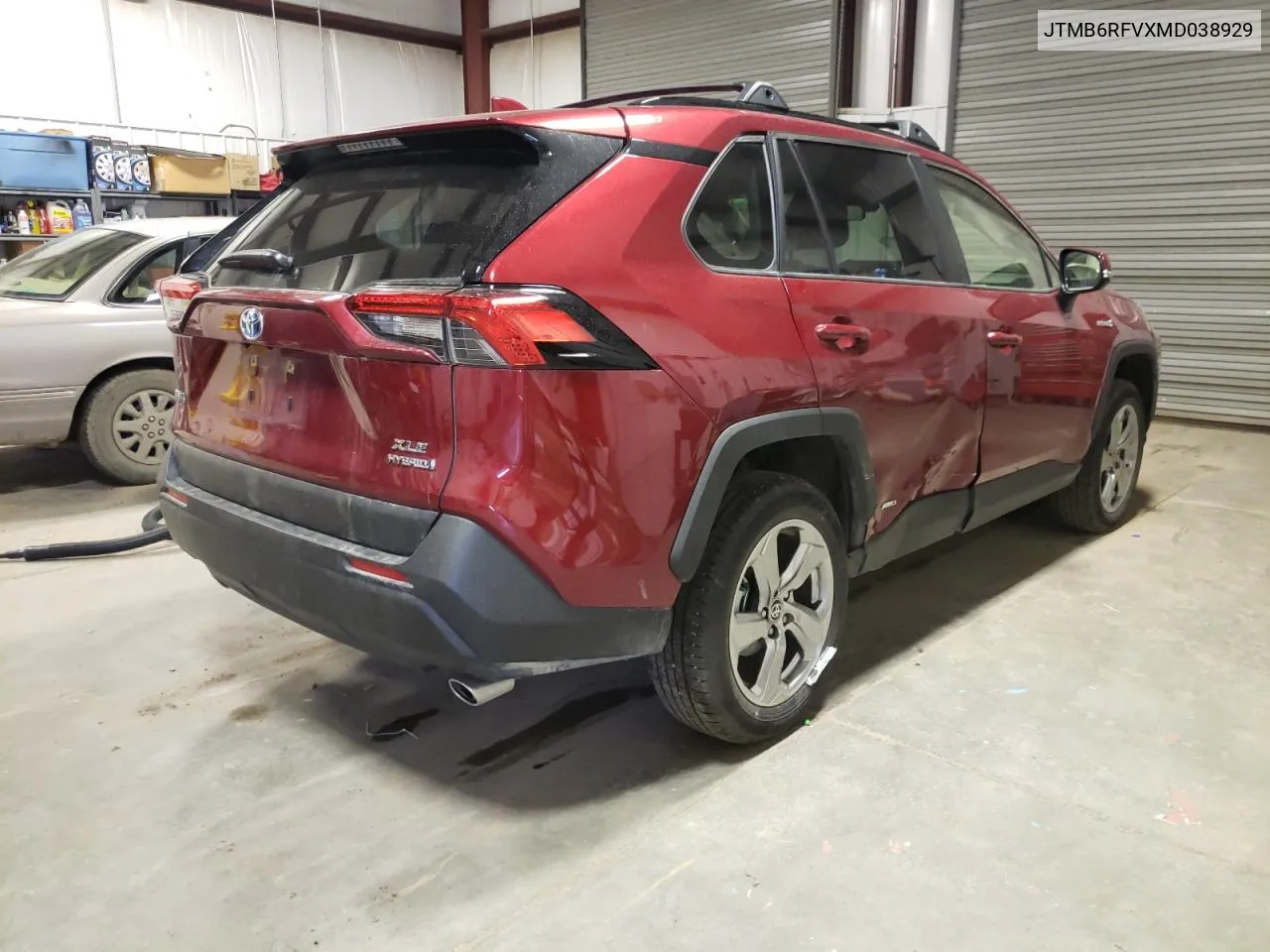 2021 Toyota Rav4 Xle Premium VIN: JTMB6RFVXMD038929 Lot: 74240284